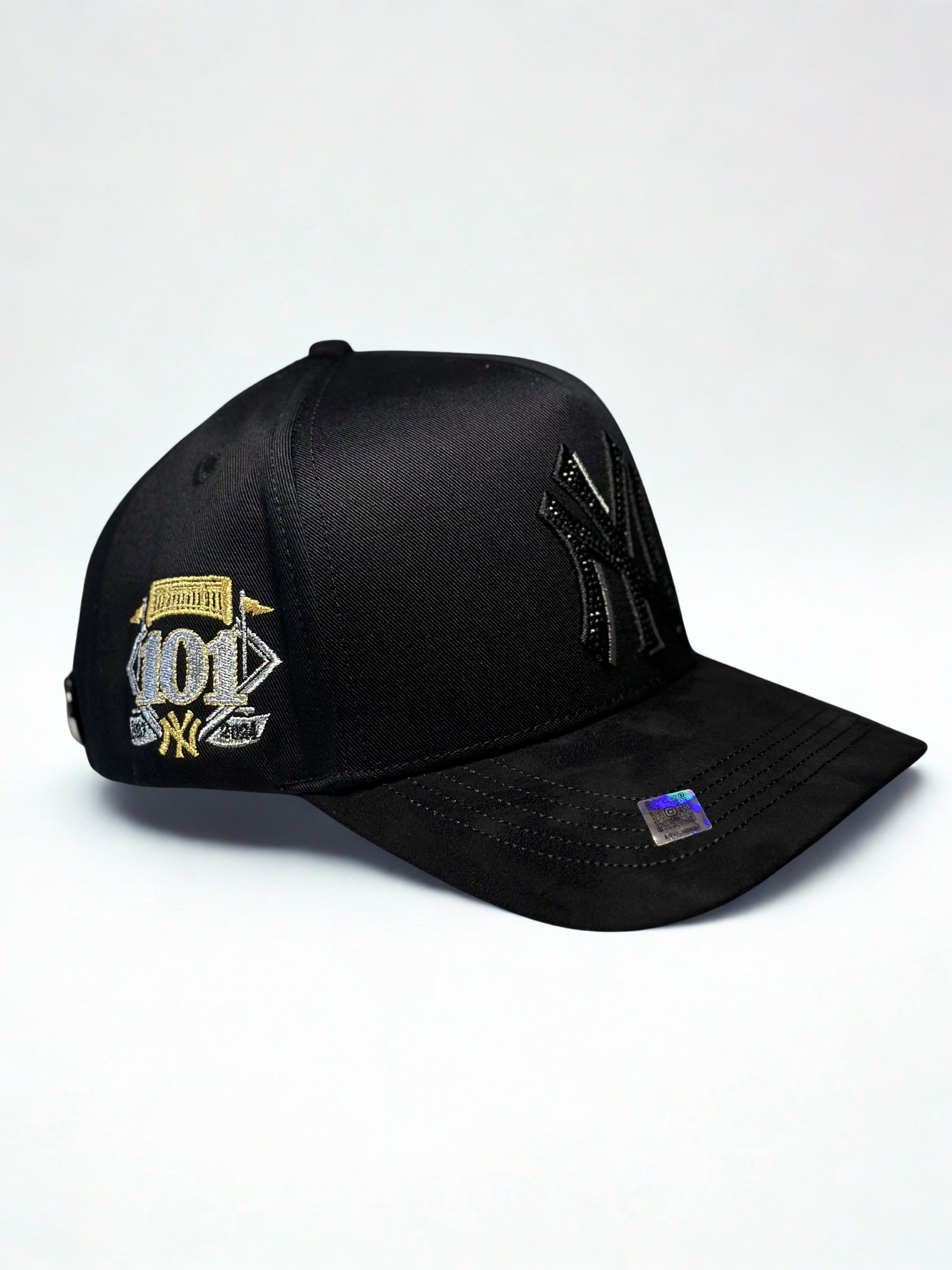 NY Black Rhinestone - Kevin Hats