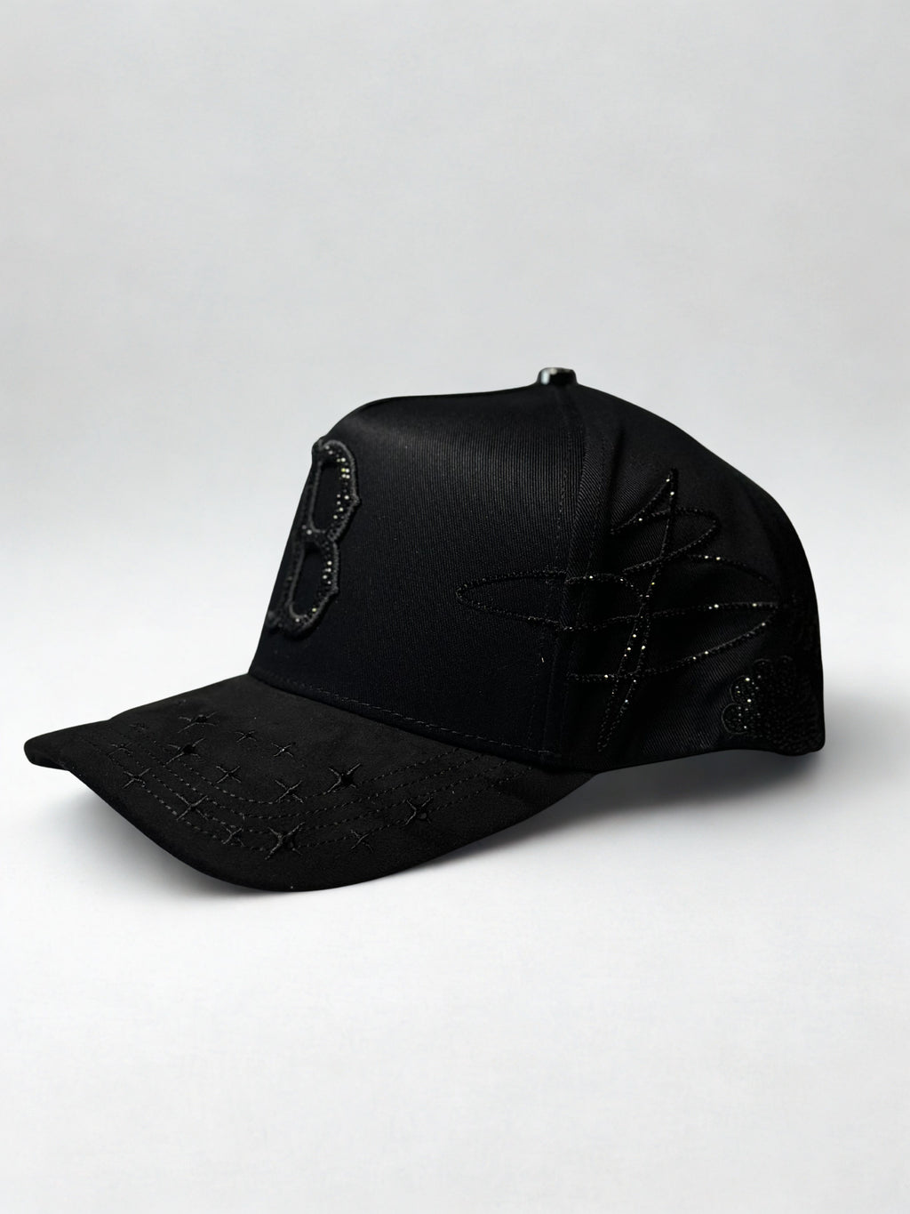 “B” Black Rhinestone - Bigg Boss