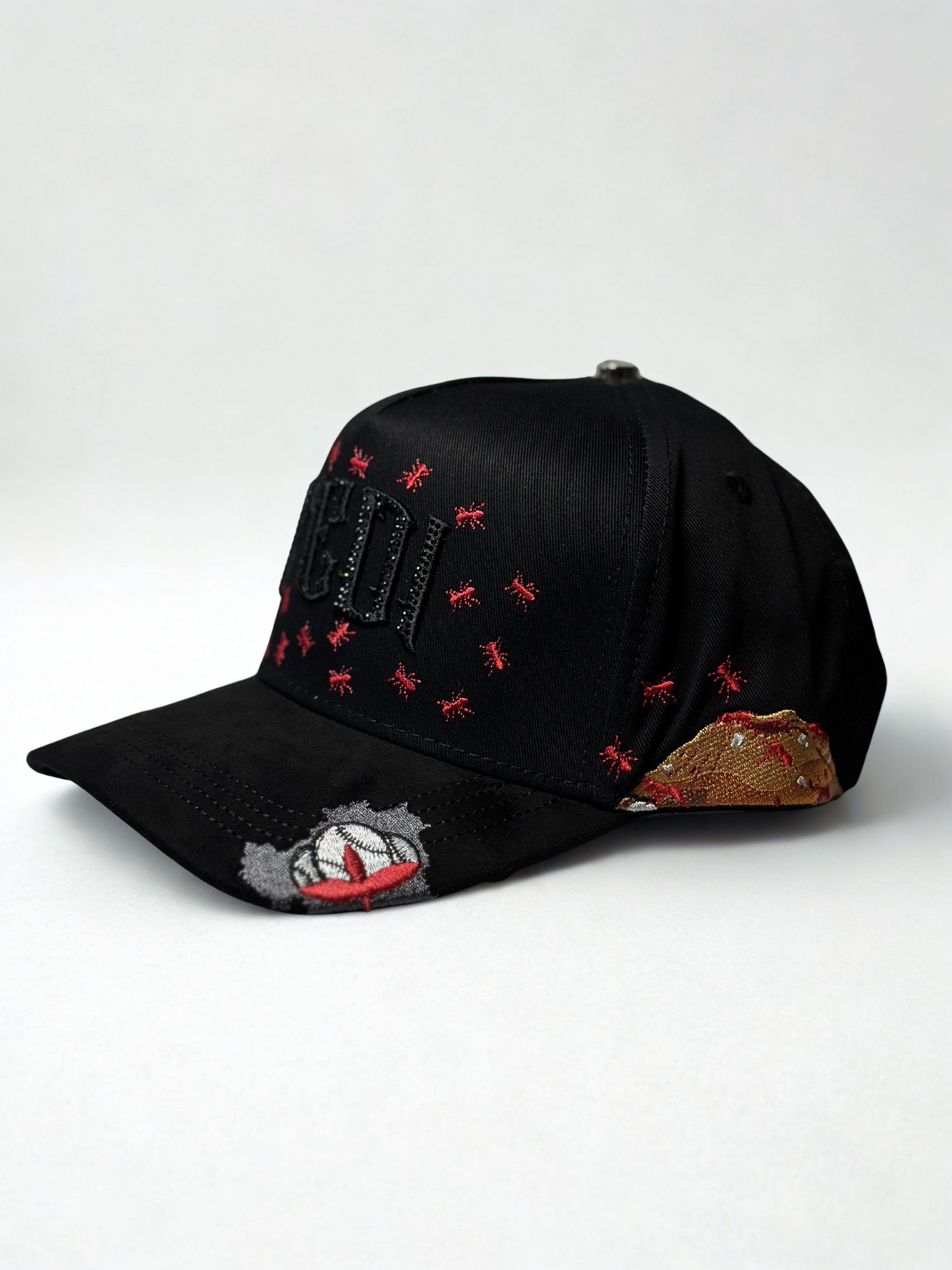 FENDI Black Rhinestone - Kilo Hats